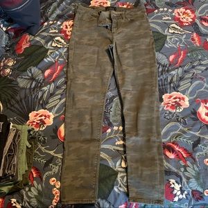 Lucky Brand Camo Brooke Legging Jean